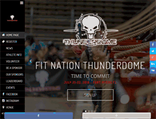 Tablet Screenshot of fnthunderdome.com